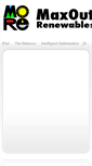 Mobile Screenshot of maxoutrenewables.com